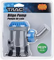 Trac Outdoors 600 GPH Bilge Pump - Ideal for All Watercraft - Designed for Easy Installation and Retrofitting (69300)