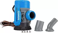 TRAC-Outdoor Products Automatic Bilge Pump, 800/1100 GPH, 3/4" & 1-1/8" Outlet