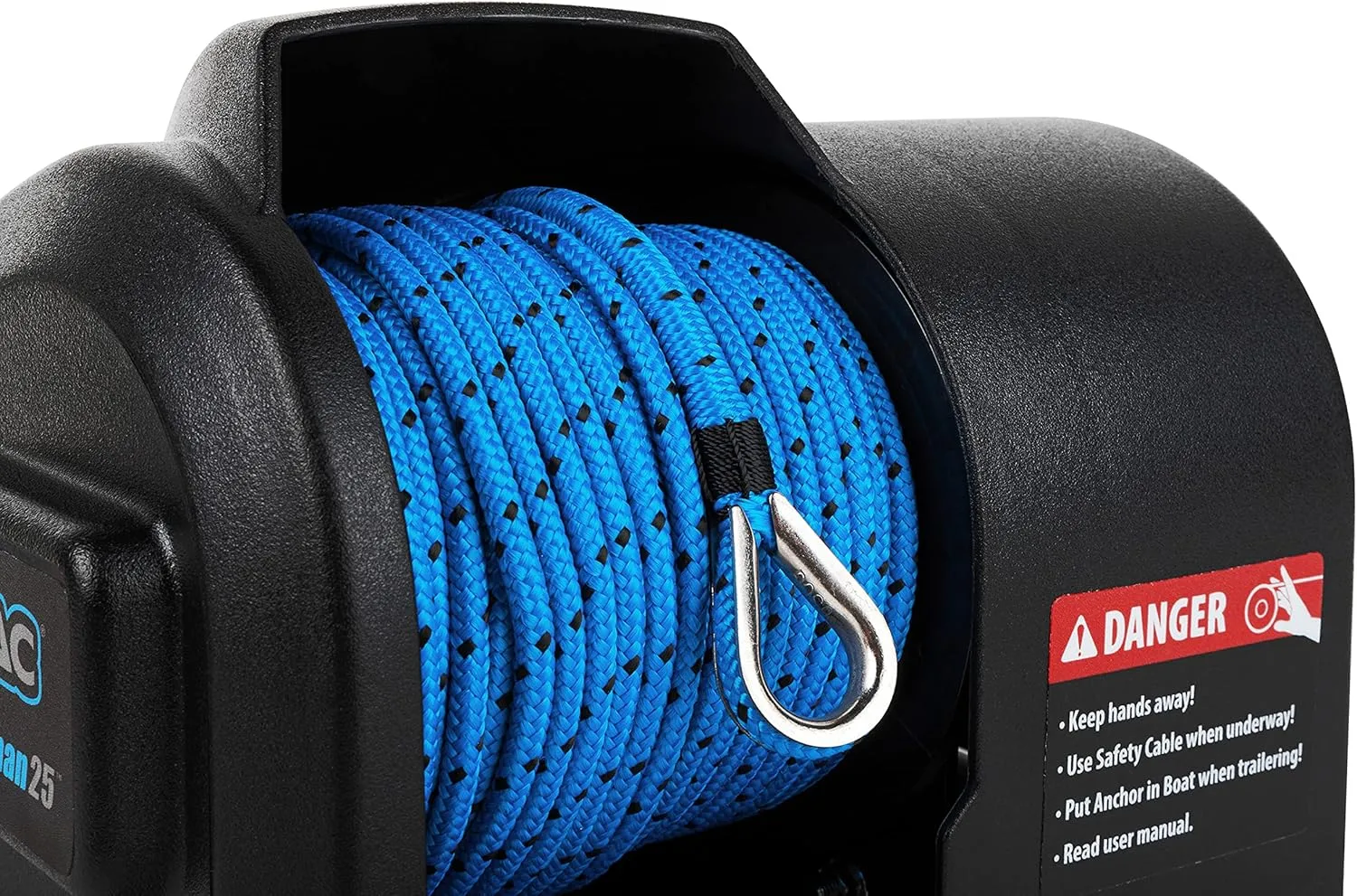Camco TRAC-Outdoor Products Fisherman 25-G3 Electric Anchor Winch - Anchors Up to 25 lb