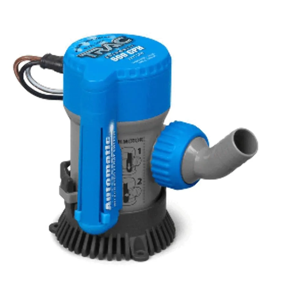 Trac Outdoors Automatic Bilge Pump, 600 GPH, 3/4" Outlet - Designed for Easy Installation and Retrofitting