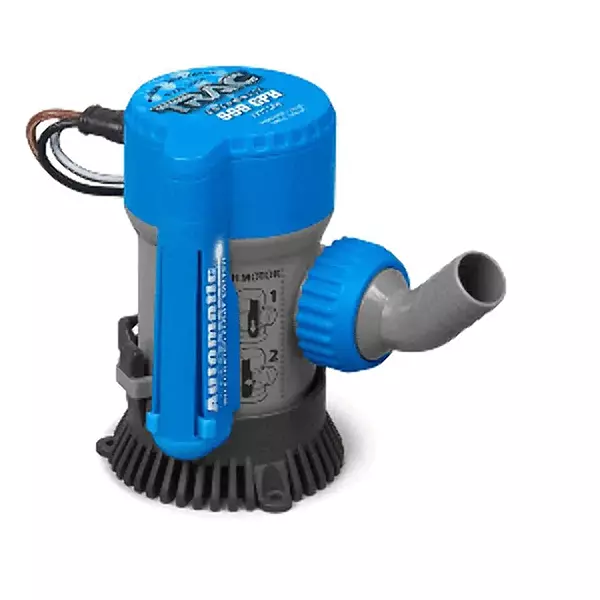 Trac Outdoors Automatic Bilge Pump, 600 GPH, 3/4" Outlet - Designed for Easy Installation and Retrofitting