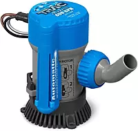 Trac Outdoors Automatic Bilge Pump, 600 GPH, 3/4" Outlet - Designed for Easy Installation and Retrofitting