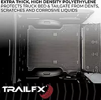 TrailFX Bed Liner F8U99X – Drop-in Under-Rail HDPE, Fits 1999–2016 Ford F-250/F-350 8 ft