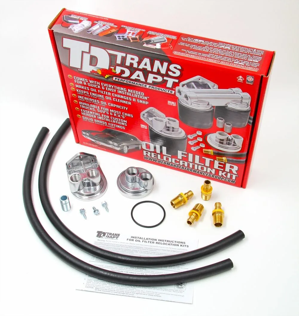 Trans-Dapt Performance 1113 Oil Filter Relocation System