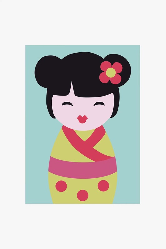 Kit per imparare a ricamare - DMC Bambolina Kit per imparare a ricamare - DMC Bambolina