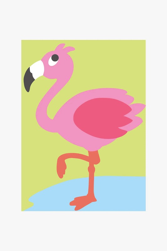 Kit per imparare a ricamare - DMC Fenicottero Kit per imparare a ricamare - DMC Fenicottero