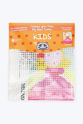 Kit per imparare a ricamare - DMC Principessa Kit per imparare a ricamare - DMC Principessa