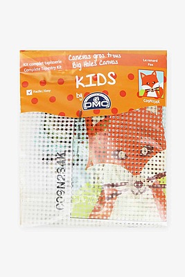 Kit Ricamo per Bambini - La Volpe Kit Ricamo per Bambini - La Volpe