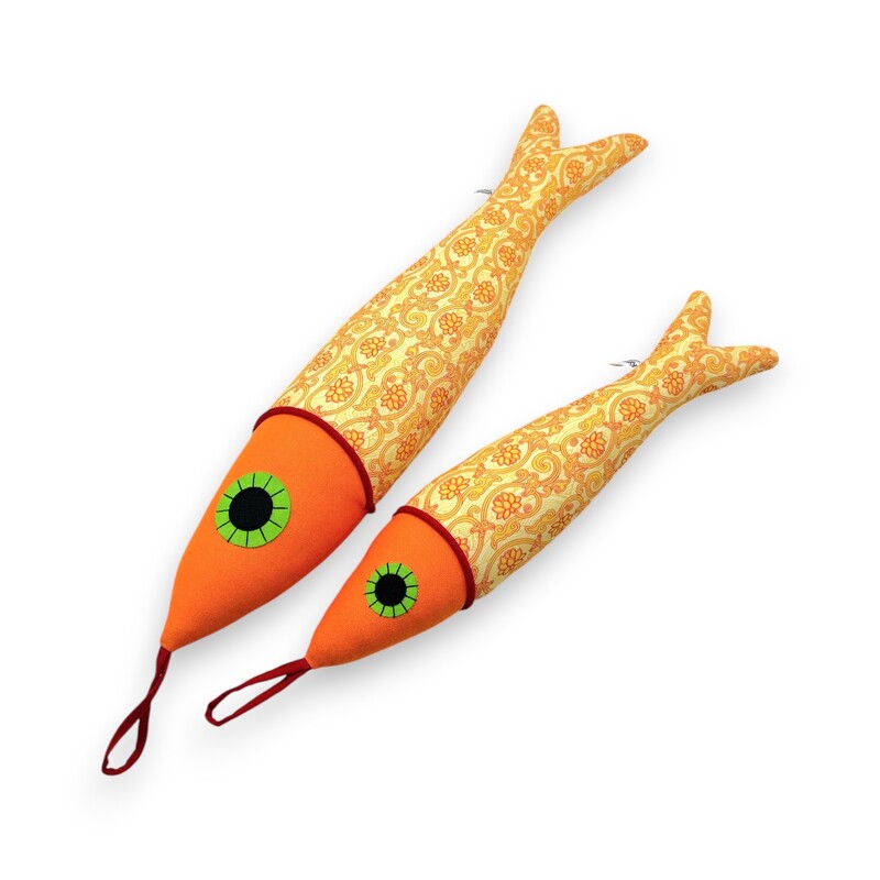 Cá Phong Thủy Mẹ - Thủ Công Nhồi Bông, Vải Cotton