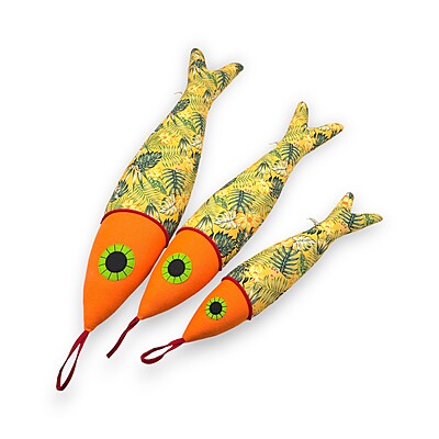 Cá Phong Thủy Mẹ - Thủ Công Nhồi Bông, Vải Cotton