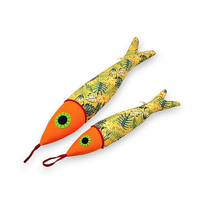 Cá Phong Thủy Mẹ - Thủ Công Nhồi Bông, Vải Cotton