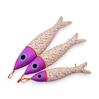 Cá Phong Thủy Mẹ - Thủ Công Nhồi Bông, Vải Cotton