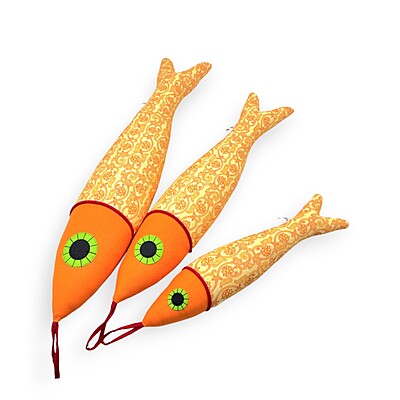 Cá Phong Thủy Mẹ - Thủ Công Nhồi Bông, Vải Cotton