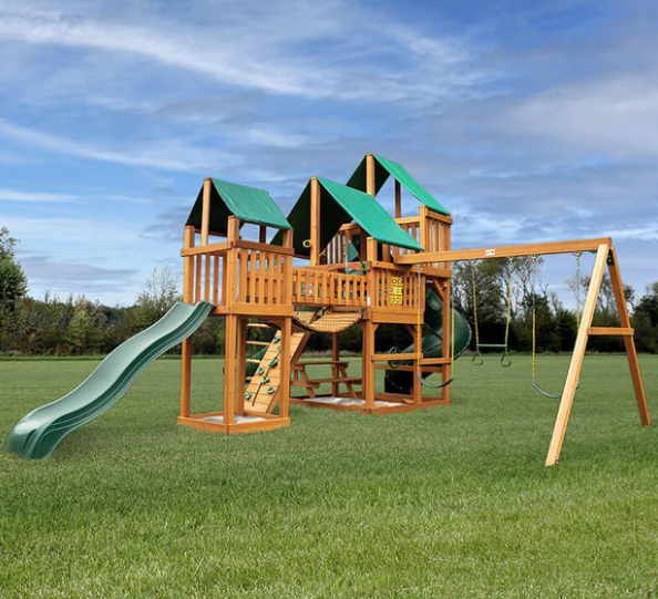 Treasure Trove II w/ Deluxe Green Vinyl Canopy