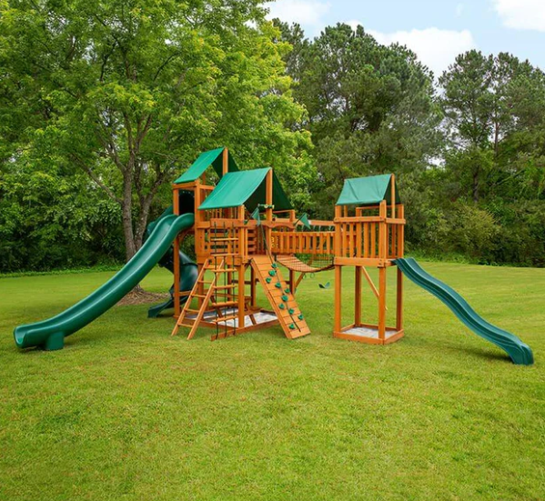Treasure Trove II w/ Deluxe Green Vinyl Canopy