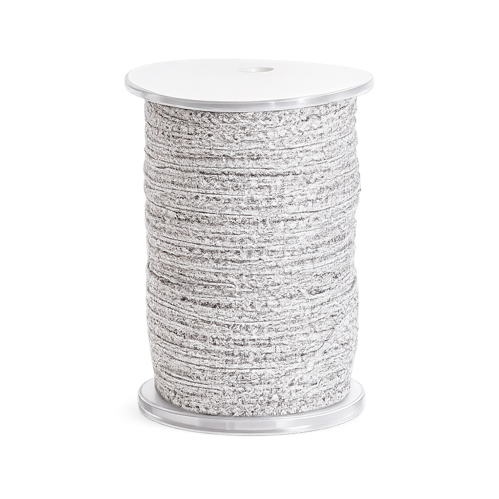 Trencilla Plana Ref 6849 Plateado  X144Yd Rollo X 144 Yardas