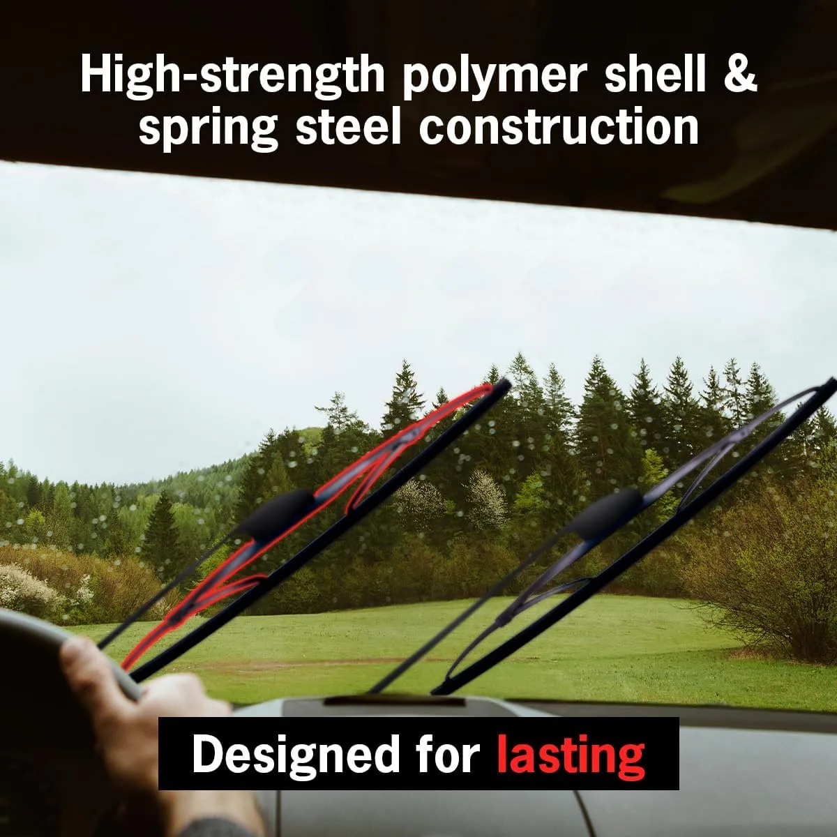 TRICO Exact Fit 20-2, Conventional Windshield 20 Inch Wiper Blade - Fits Chevy Corvette, Ford Tempo, Ford E-150