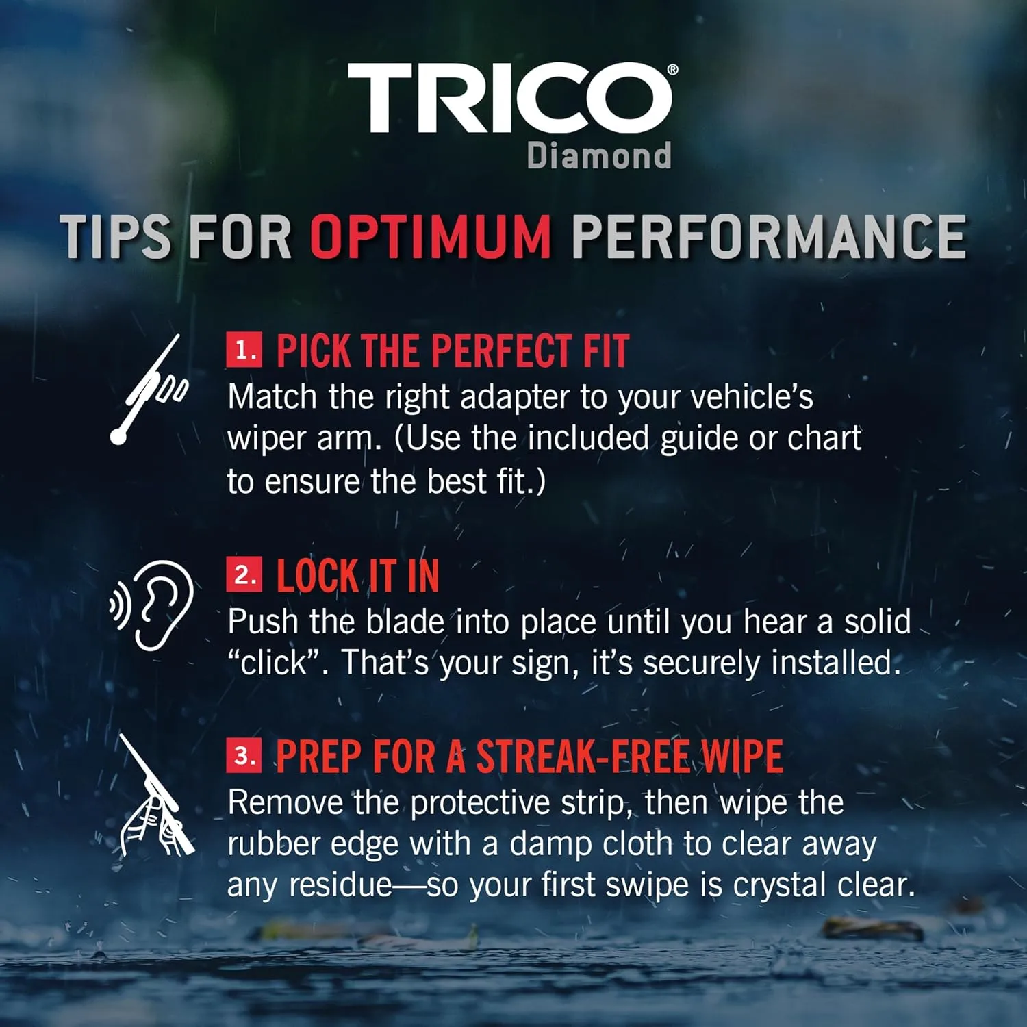 TRICO Force Wiper Blade 28 inch (25-280)
