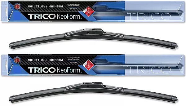 2 Wiper Set - Trico NeoForm 16-220 22" Beam Wiper Blades w/Teflon