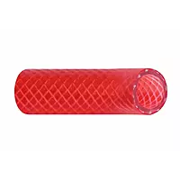 Trident Marine 3/4" x 50' Boxed Reinforced PVC (FDA) Hot Water Feed Line Hose - Drinking Water Safe - Translucent Red