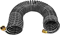 Trident Marine Coiled Wash Down Hose w/Brass Fittings - 15'