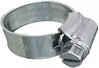 Trident Marine 316 SS Non-Perforated Worm Gear Hose Clamp - 3/8" Band - (5/16" – 9/16") Clamping Range - 10-Pack - SAE Size 3