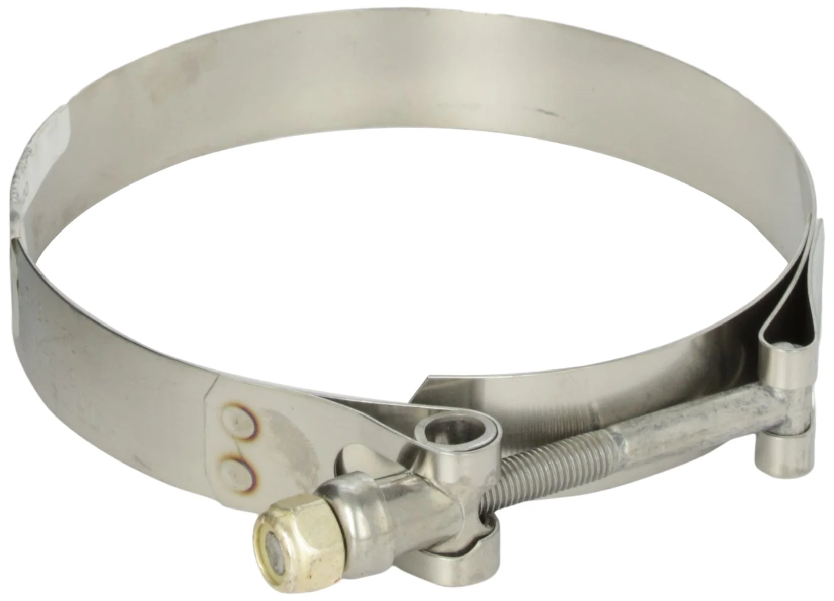 Trident Marine 720-3120 Stainless Steel T-Bolt Hose Clamps, 3/4" Range 3.78" to 4.09"