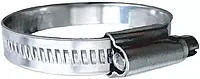 Trident Marine 316 SS Non-Perforated Worm Gear Hose Clamp - 15/32" Band - (7/8" – 1-1/4") Clamping Range - 10-Pack