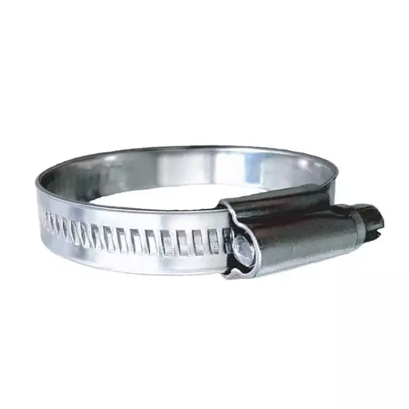 Trident Marine 316 SS Non-Perforated Worm Gear Hose Clamp - 15/32" Band - (1-1/4" – 1-3/4") Clamping Range - 10-Pack