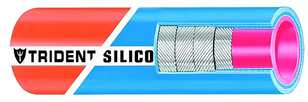 Trident Marine 202V6000-36 Silicone Blend Wet Exhaust Hose, Softwall Temperature Rating 350 Degree F