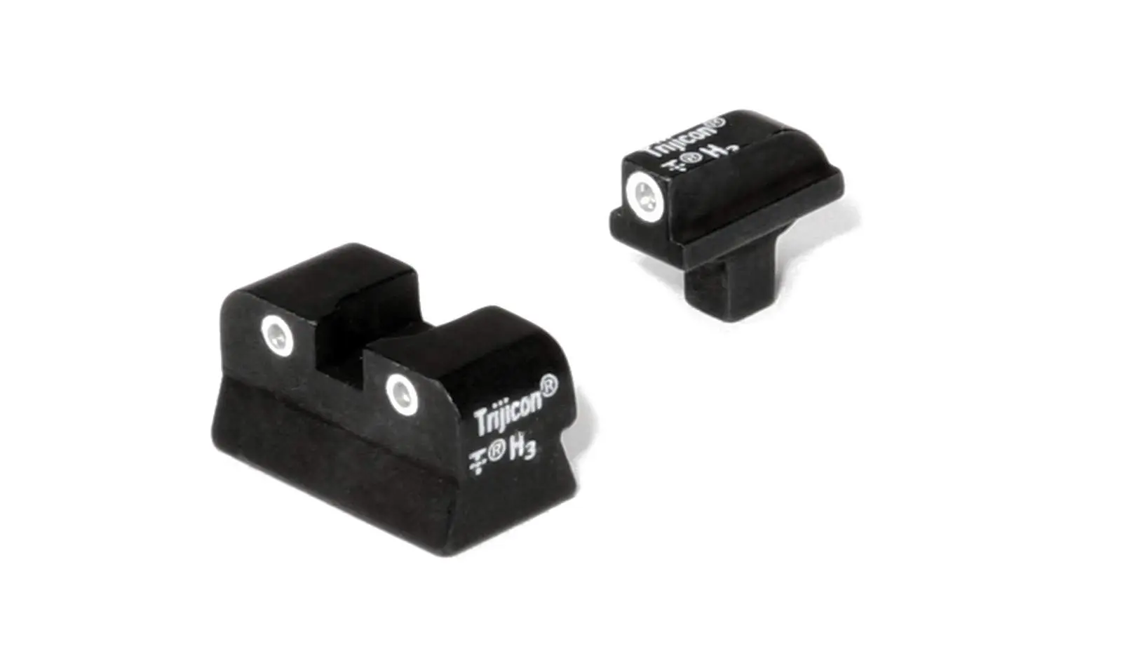 TRIJICON Bright & Tough 3-Dot Front and Rear Tritium Night Sight Set