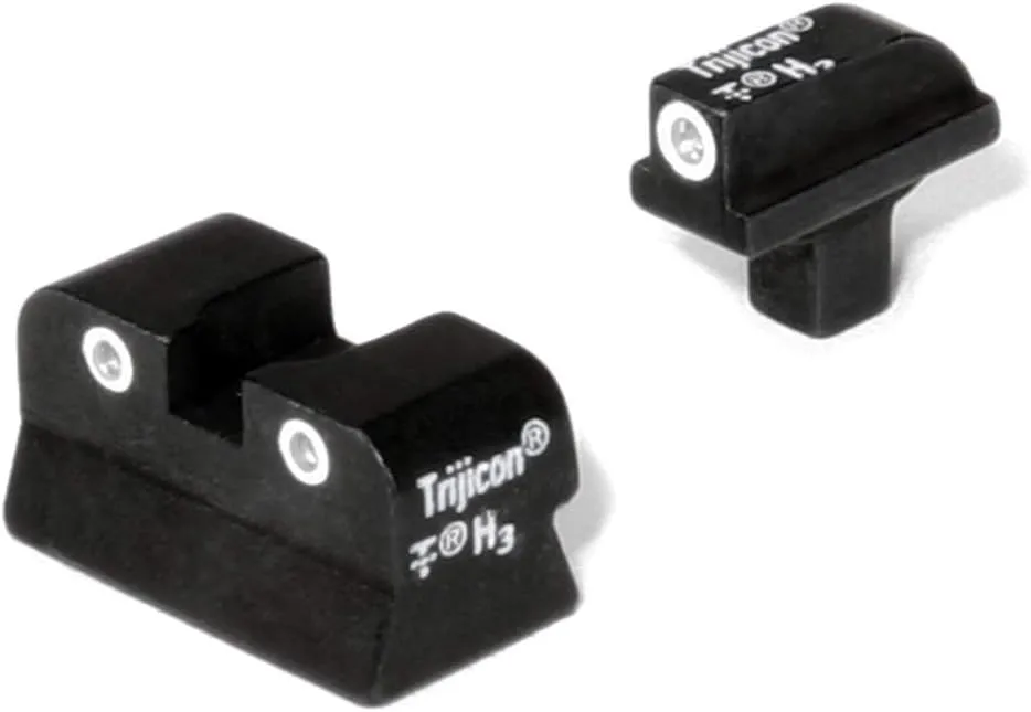 TRIJICON Bright & Tough 3-Dot Front and Rear Tritium Night Sight Set