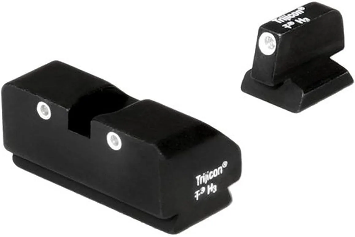 TRIJICON Bright & Tough 3 Dot Front And Rear Night Sight Set for Desert Eagle