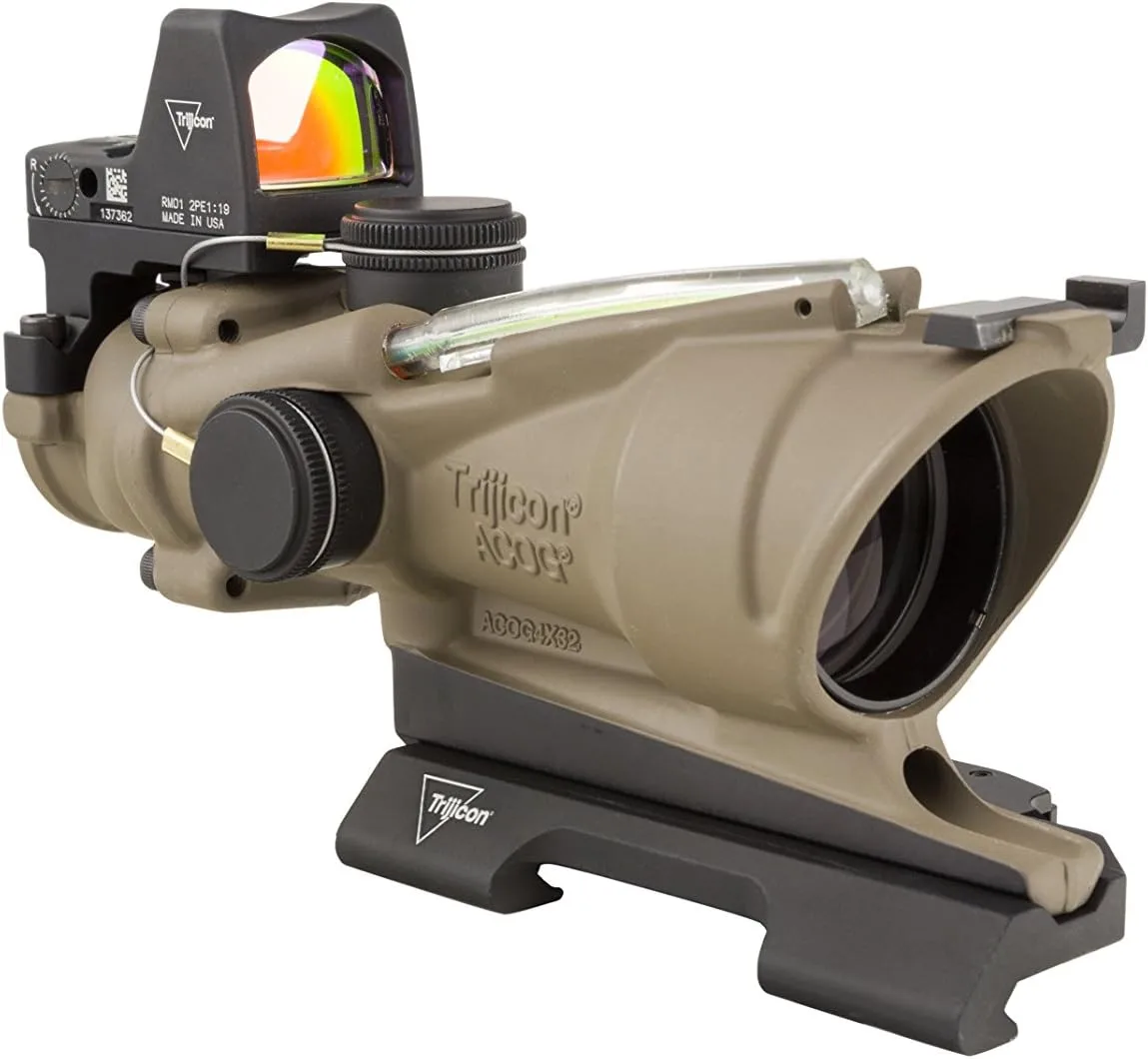 Trijicon 3.5x35mm Dual-Illuminated ACOG with RMR TA51 Mount