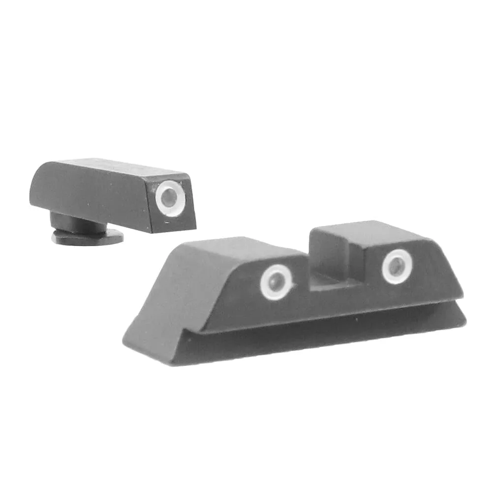 Trijicon Bright & Tough Self-Illuminated 3-Dot Night Sight Set for Glock