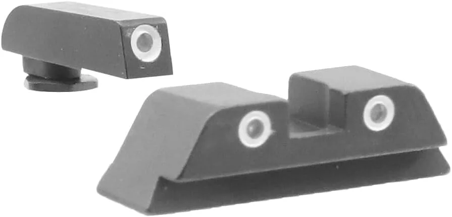 Trijicon Bright & Tough Self-Illuminated 3-Dot Night Sight Set for Glock
