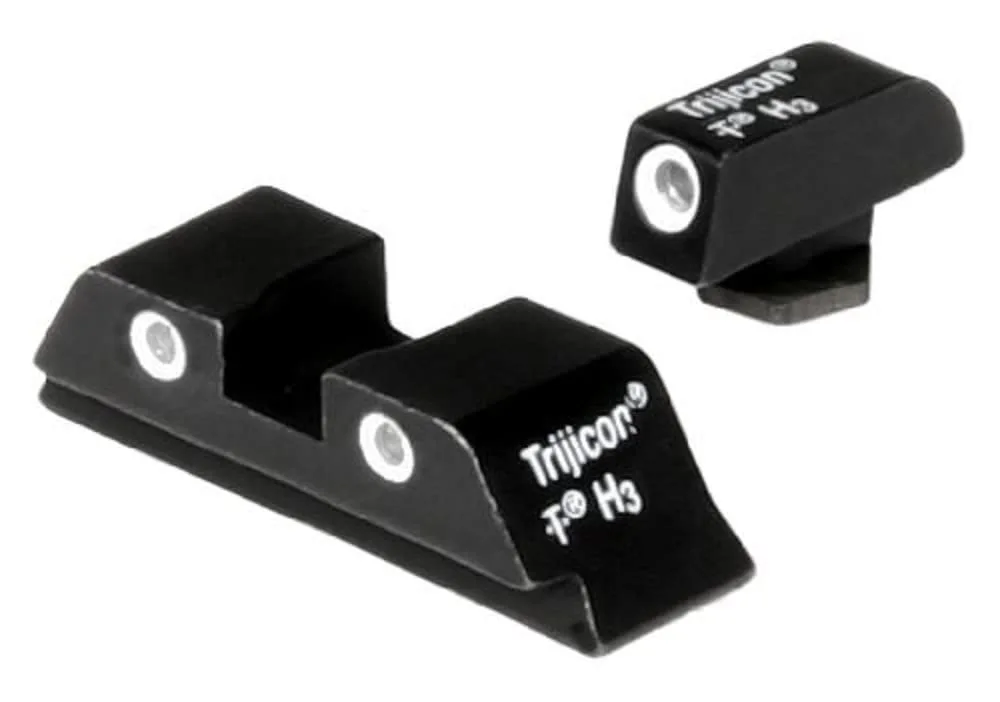 Trijicon Bright & Tough Self-Illuminated 3-Dot Night Sight Set for Glock