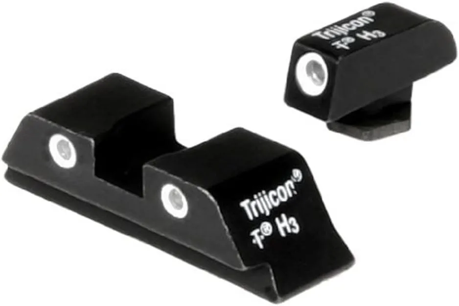 Trijicon Bright & Tough Self-Illuminated 3-Dot Night Sight Set for Glock
