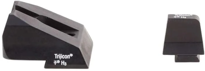 Trijicon Night Sights/Suppressor Sights/Smith & Wesson Bright & Tough Night Sight Suppressor Set with White Front