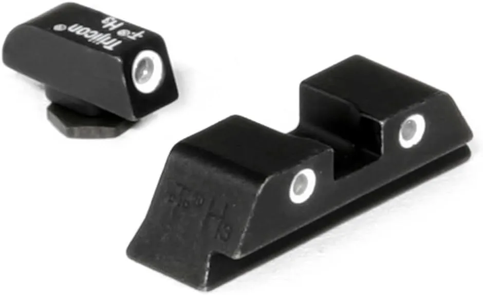 Trijicon Bright & Tough Self-Illuminated 3-Dot Night Sight Set for Glock