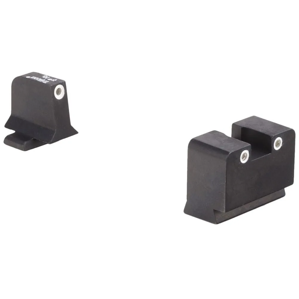 Trijicon Sights/ Bright & Tough Night Sight Suppressor Set with White Front
