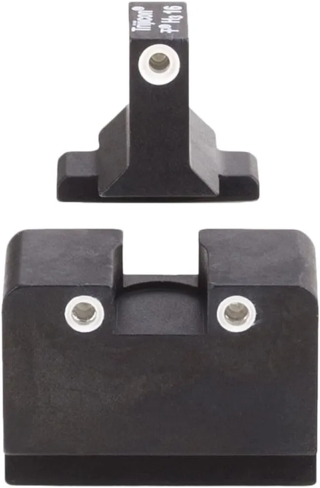 Trijicon Sights/ Bright & Tough Night Sight Suppressor Set with White Front