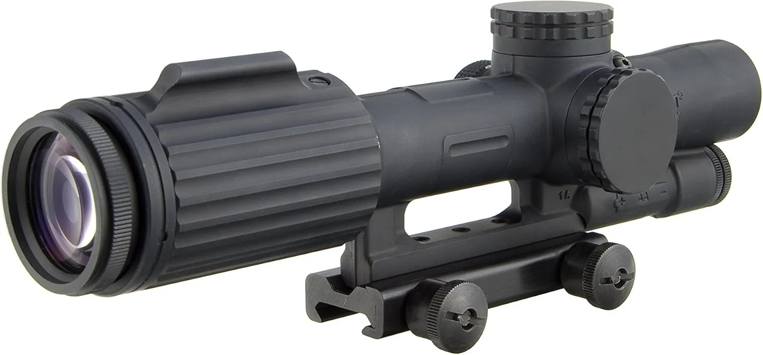 Trijicon VCOG 1-6x24 Rifle Scope with Green Horseshoe Dot/Crosshair .308/175gr & Thumb Screw Mount