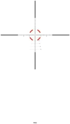 Trijicon SCO VCOG Rifle Scope w/Larue Tactical LT799 Mount, 1-8x28mm, 34mm Tube, VC18-C-2400012