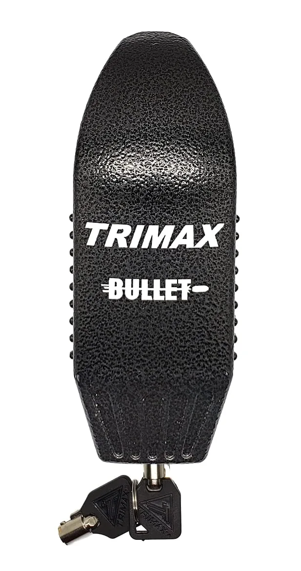 Trimax TBL338 Bullet Latch Lock Internal Shackle Trailer Door Lock, Universal Fit
