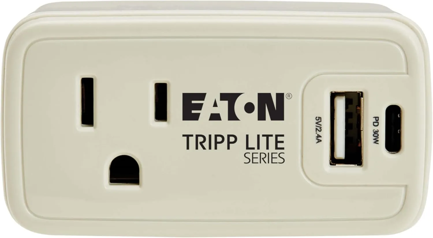 Eaton Tripp Lite SK10C32 1-Outlet Travel Power Strip & USB Charger