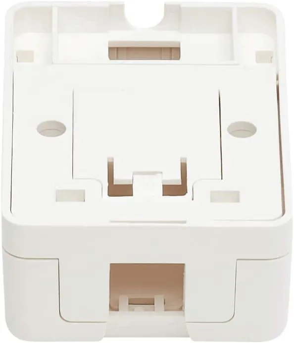 Tripp Lite Keystone Jack Surface Mount Box, White