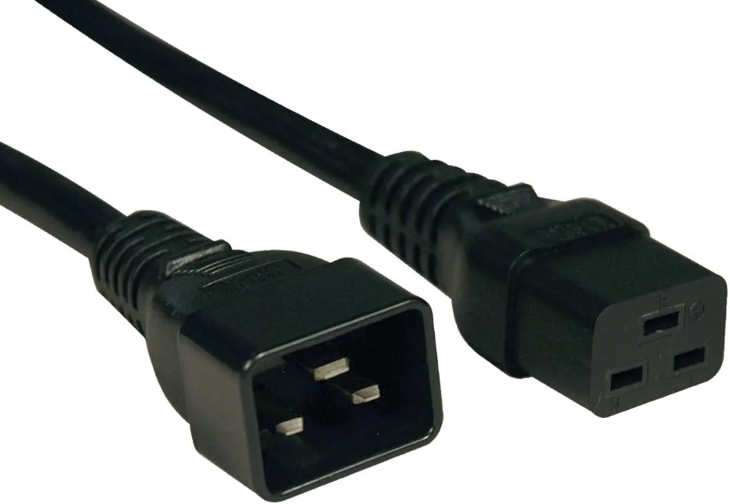 Tripp Lite Heavy-Duty Computer Power Extension Cord for Servers and Computers 20A - IEC-320-C19