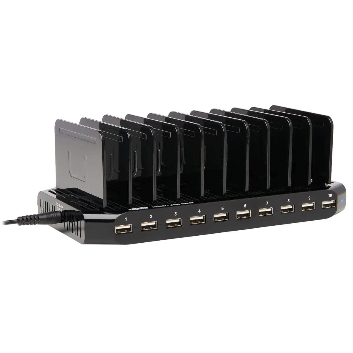 TRIPP LITE USB Charging Station with Storage and Adjustable Brackets
