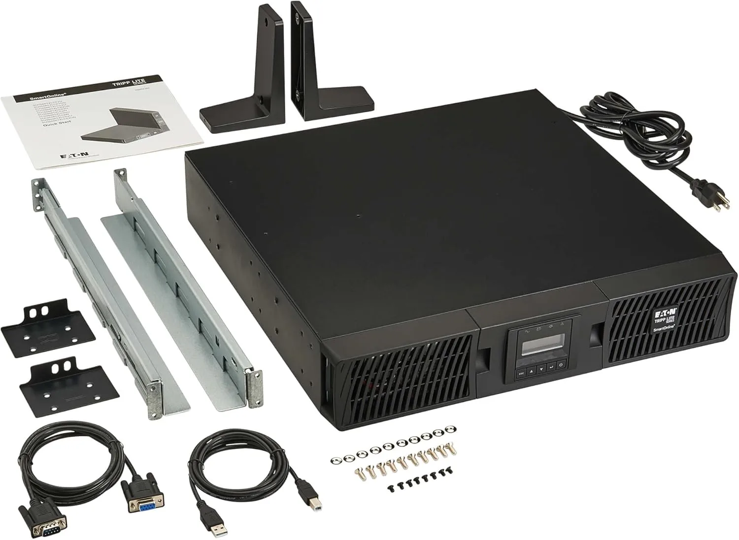 TRIPP LITE SmartOnline 2U Rack/Tower Double-Conversion UPS with LCD